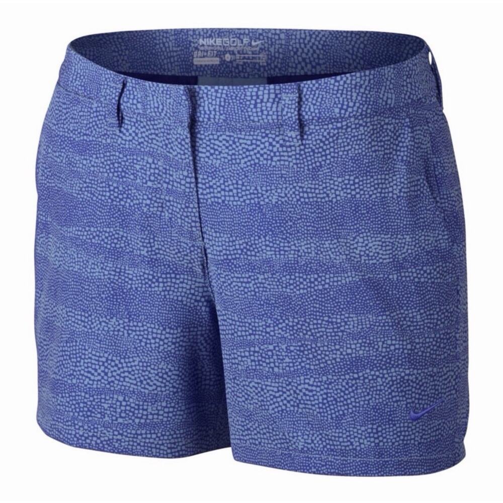 Nike Golf Women's Light Blue 4.5" Paramount Shorts Sz 14 Sportswear